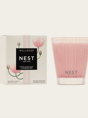 NEST Himalayan Salt & Rosewater Candle - Blush Pink